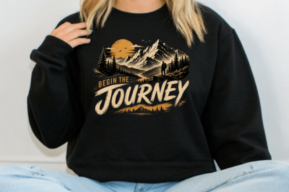 Download Vintage Hiking Adventure Journey PNG - Hiking Collection