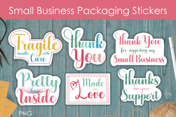 Download Business Packaging Thank You Stickers - Packaging Collection