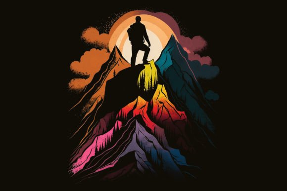 Download Colorful Hiking Mountain - Hiking Collection
